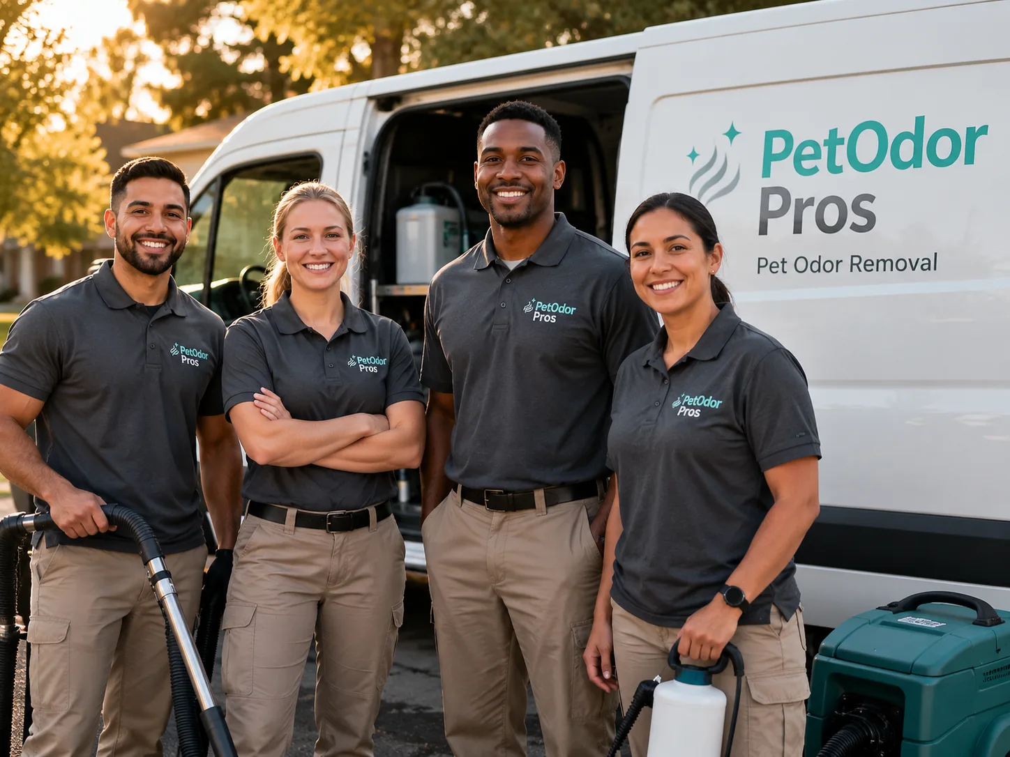 Pet Odor Removal team serving Luna Pier, MI